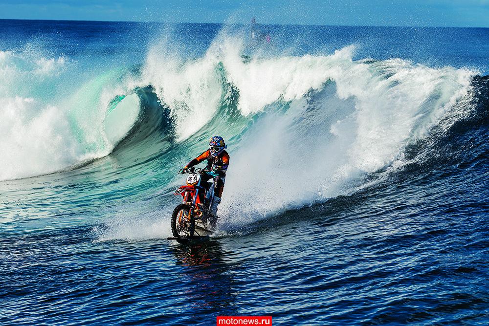 мотоцикл на воде
