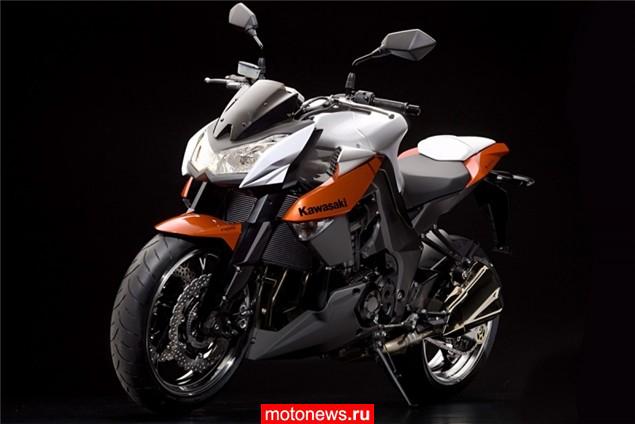 Kawasaki обновит свой мускулистый байк Z1000 2010