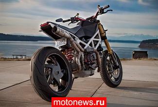 Кастом на базе Ducati Hypermotard