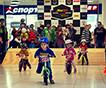 Маленькие спортсмены приняли участие в гонке MiniGP на беговелах