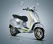 Анонсирована цена нового электрического скутера Vespa Elettrica